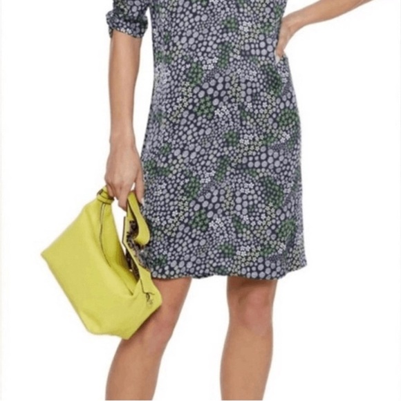 See By Chloe Floral Spring Shift Puff Short Sleeve Mini Dress Vacation Size 38/6 - Picture 2 of 13